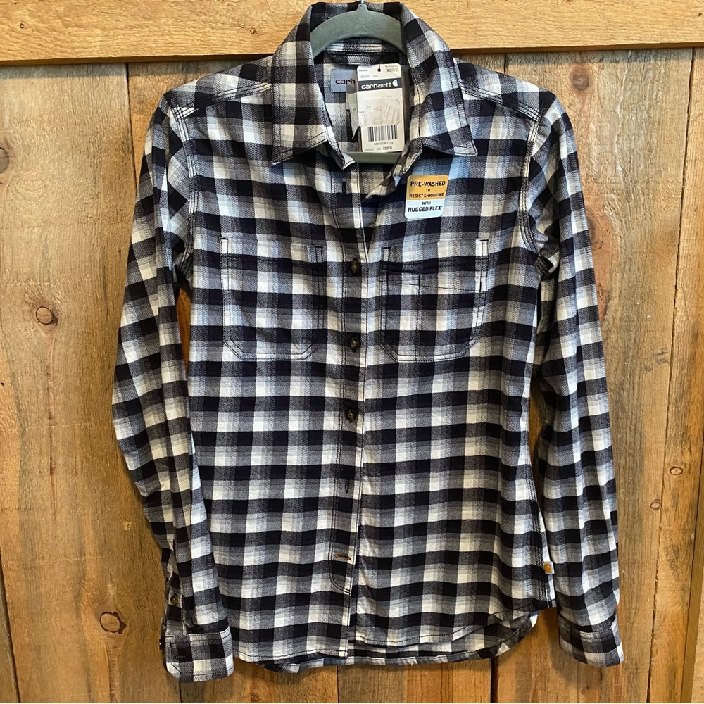 NWT Carhartt Women’s Flannel - XS